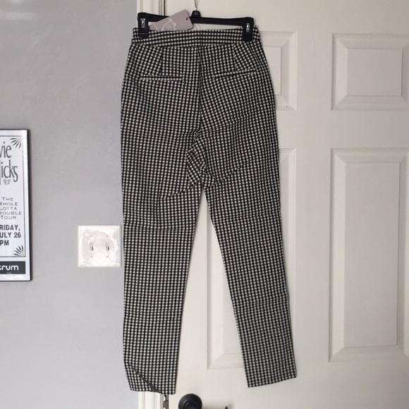 Nasty Gal Make It Flair Gingham Pants - Picture 2 of 3